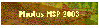 Photos MSP 2003