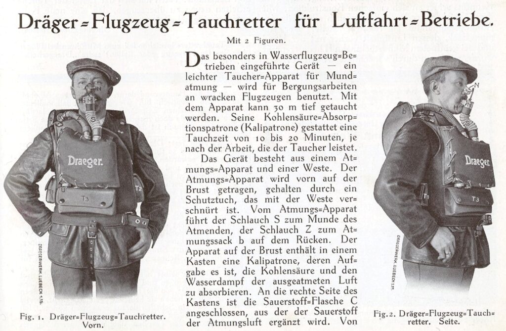 Flugzeugretter in 1915