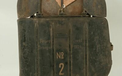 Dräger Feuer und Hüttengerät  1924 Rückenschlauchtype